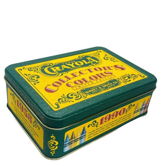 Crayola Collector Tin W Lid Storage Gift Box Limited Edition NO CRAYONS Vintage - Picture 10 of 11